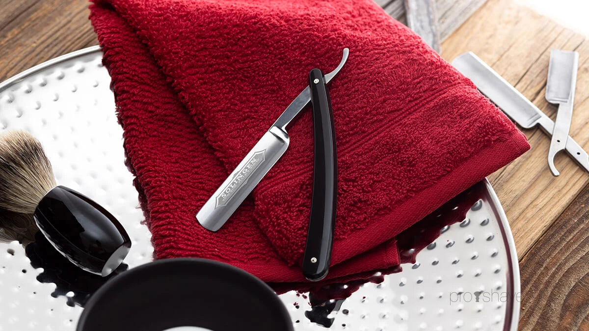 Straight Razor 5/8, Round nose, Best Quality, Sort