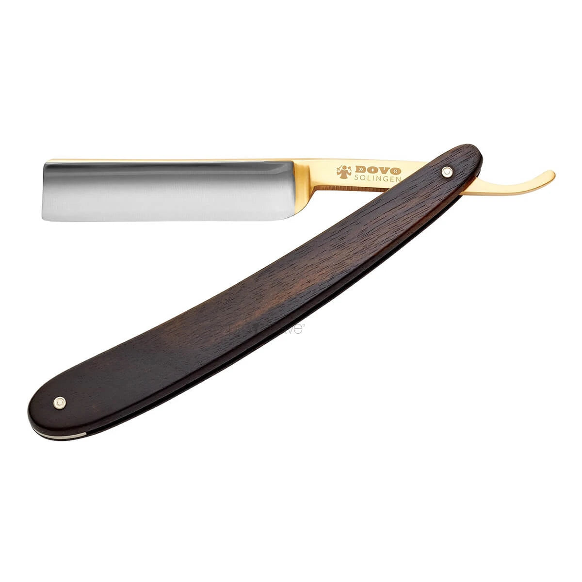 Straight Razor 5/8, Square nose, Apex, Ibenholt