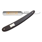 Straight Razor 5/8, Round nose, Astrale, Ibenholt