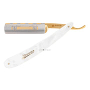 Straight Razor 5/8, Round nose, Solingen, Perlemor