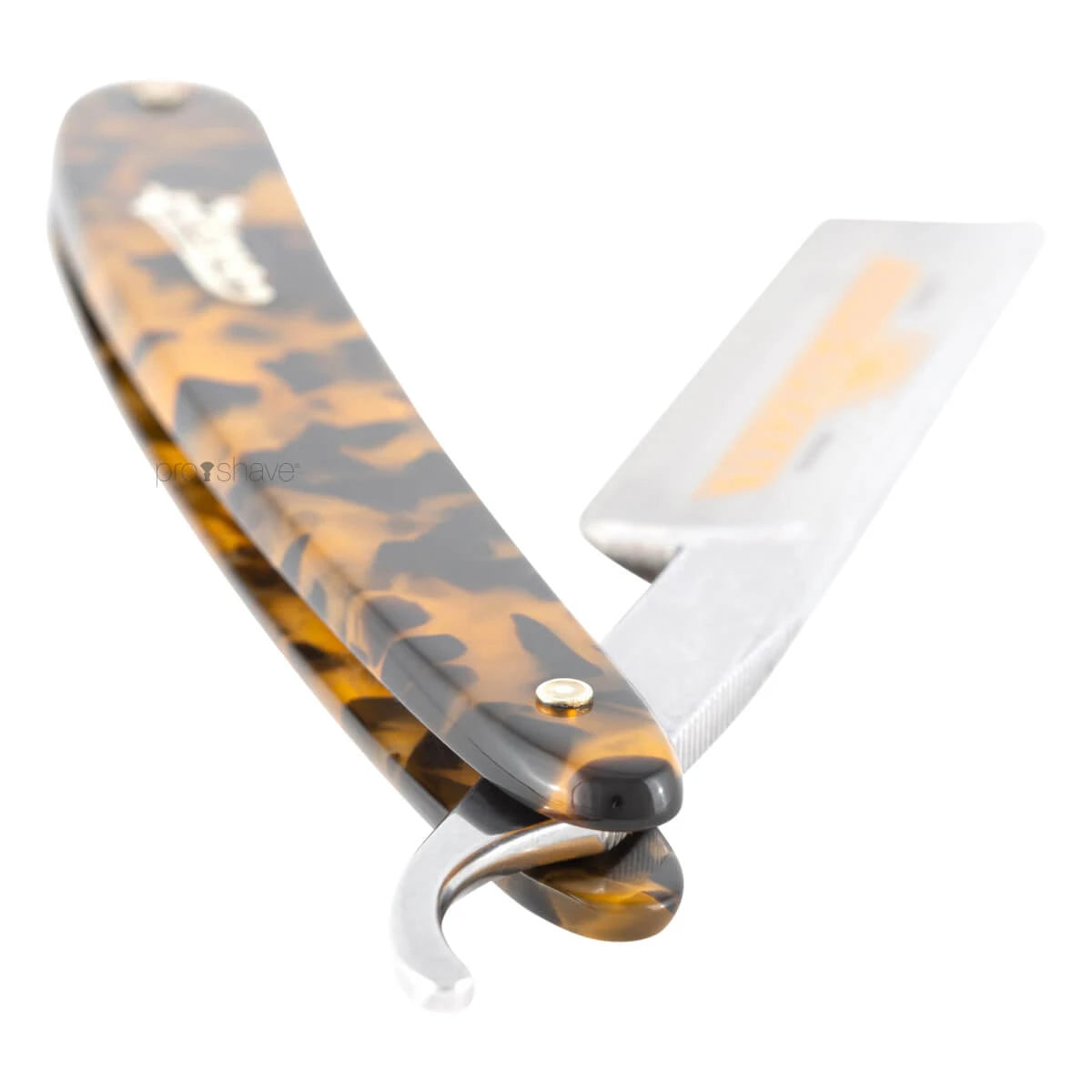 Straight Razor 5/8, Round nose, Special, Imit. skildpaddeskjold