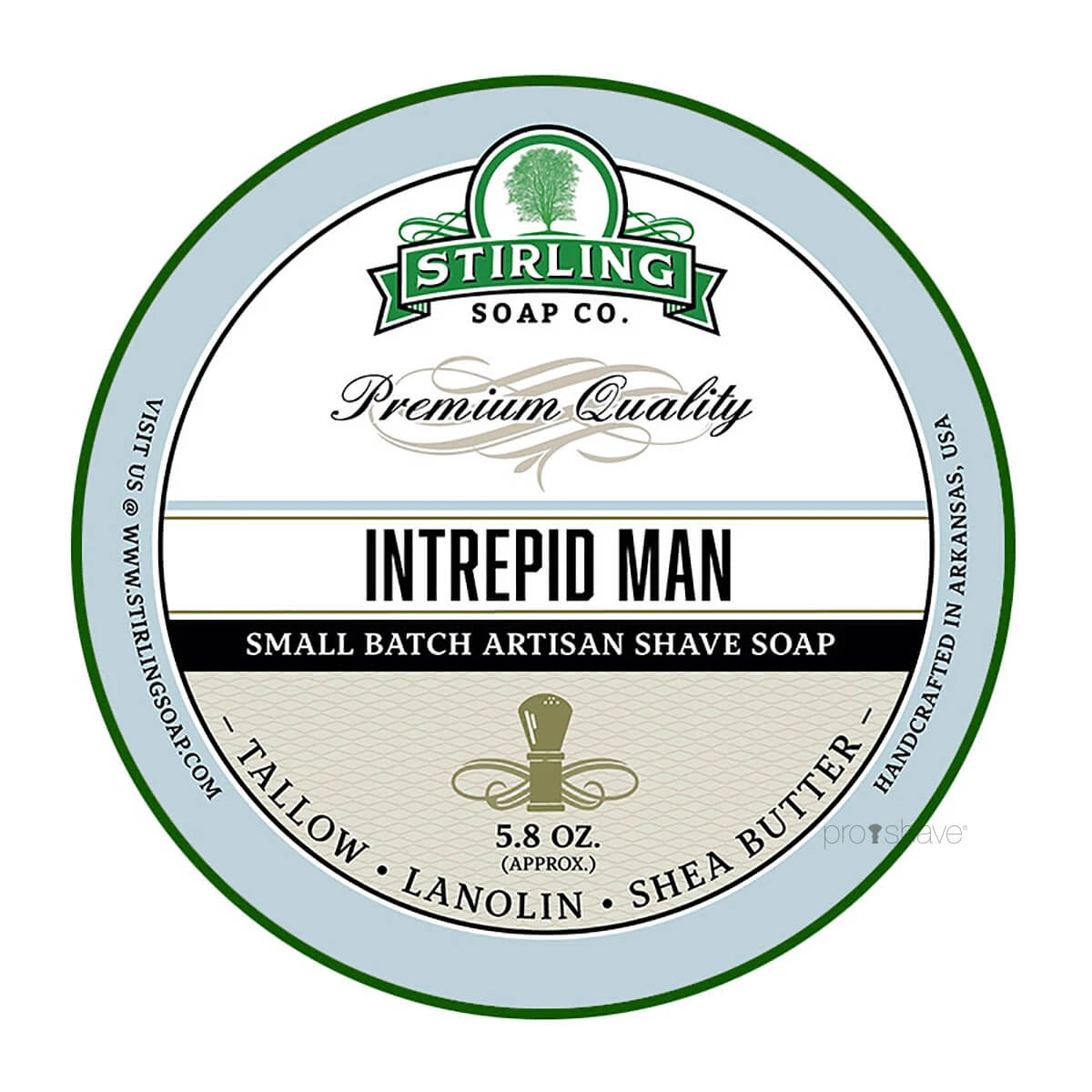 Barbersæbe, Intrepid Man, 170 ml.
