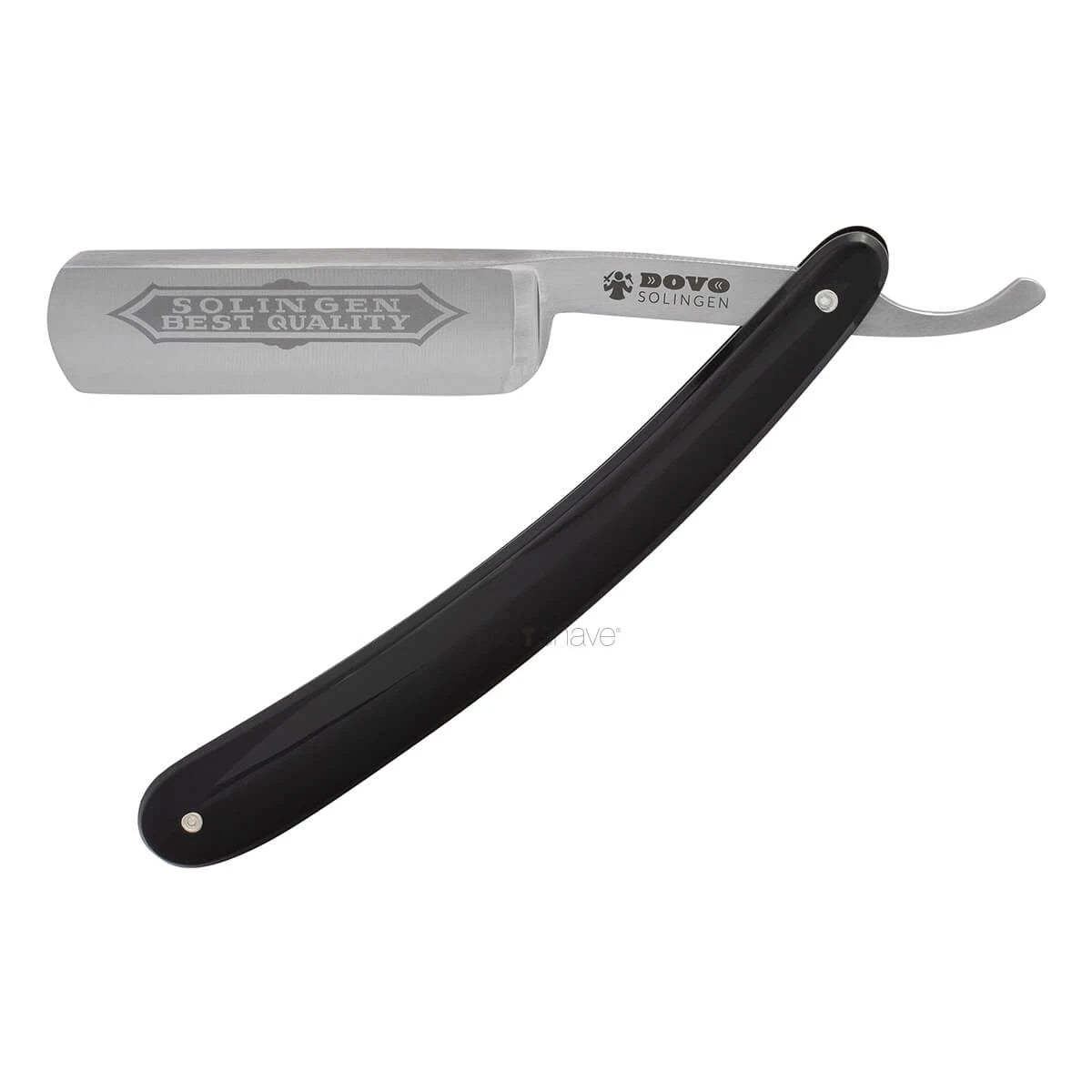 Straight Razor 6/8, Round nose, Best Quality, Sort