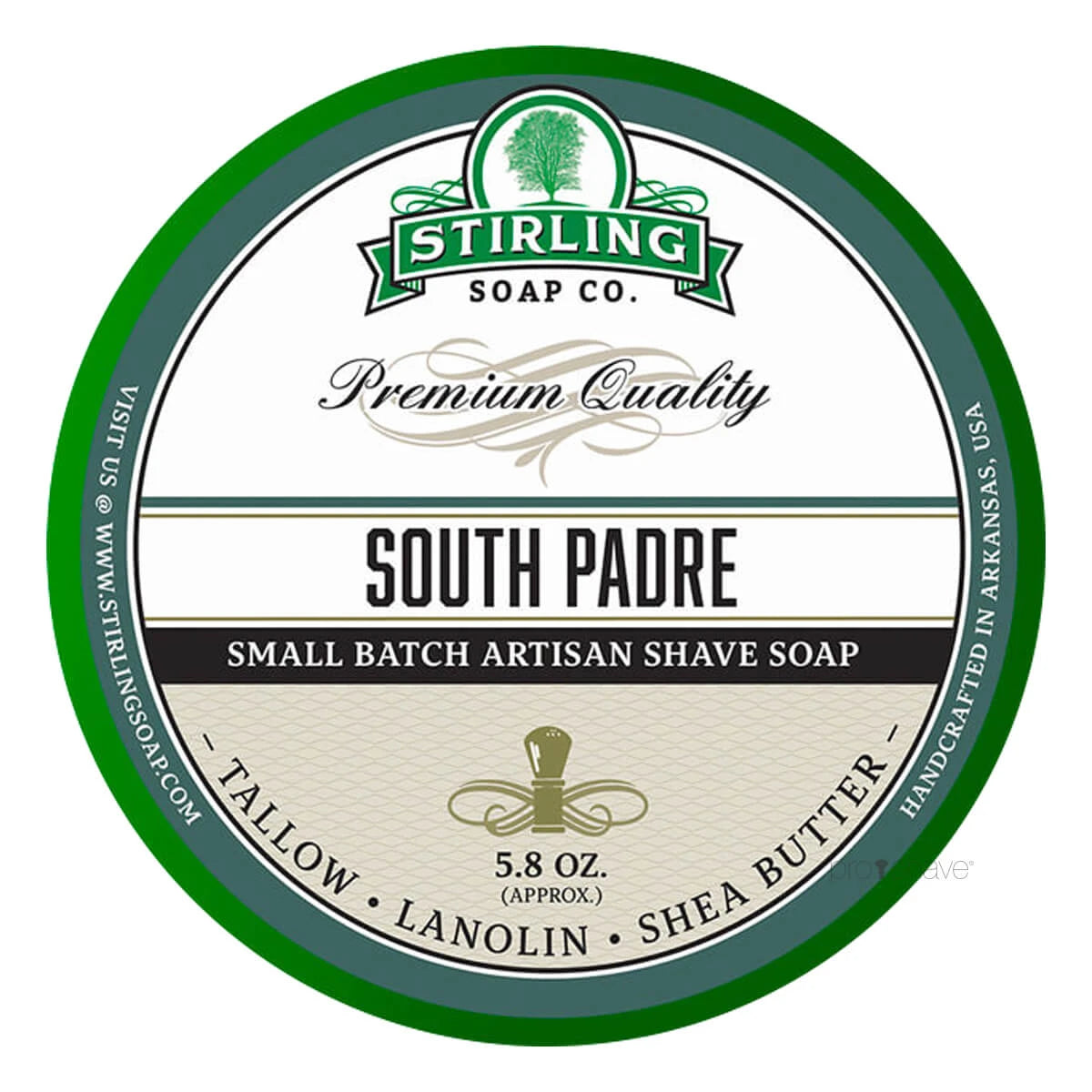Barbersæbe, South Padre, 170 ml.