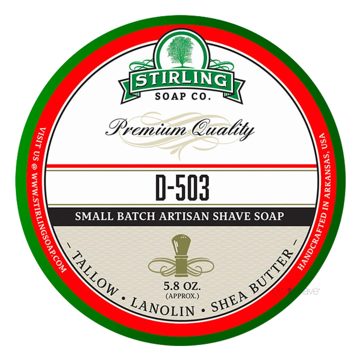 Barbersæbe, D-503, 170 ml.