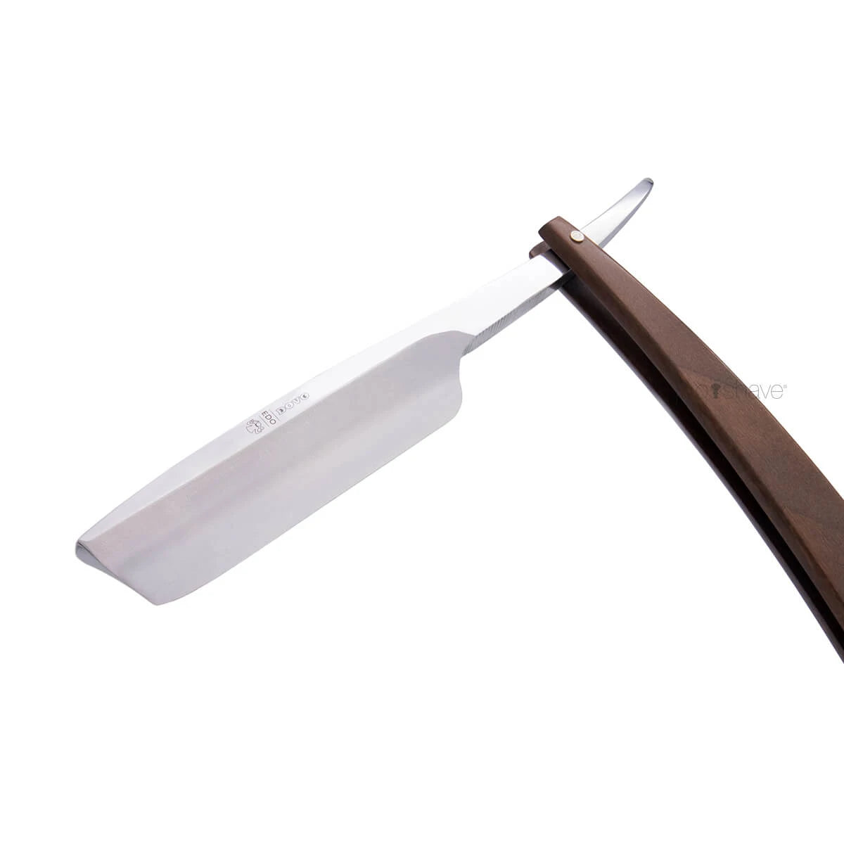 Straight Razor 5/8, Inverted Turkish Point, EDO, Valnød