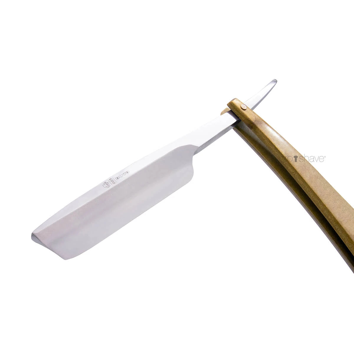 Straight Razor 5/8, Inverted Turkish Point, EDO, Ahorn