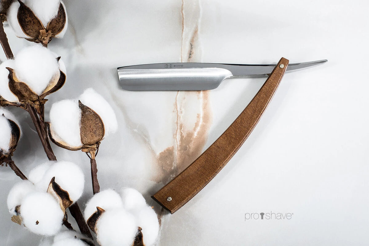 Straight Razor 5/8, Inverted Turkish Point, EDO, Bøg