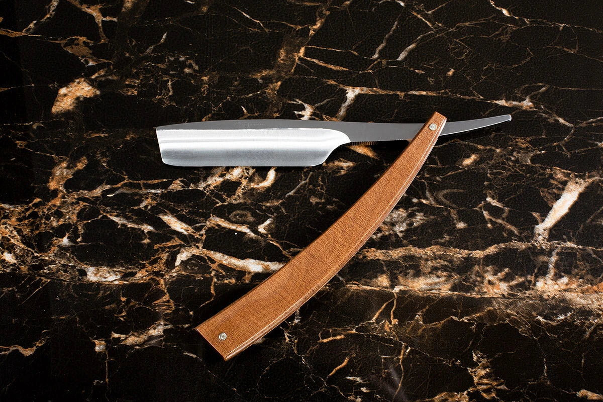 Straight Razor 5/8, Inverted Turkish Point, EDO, Bøg
