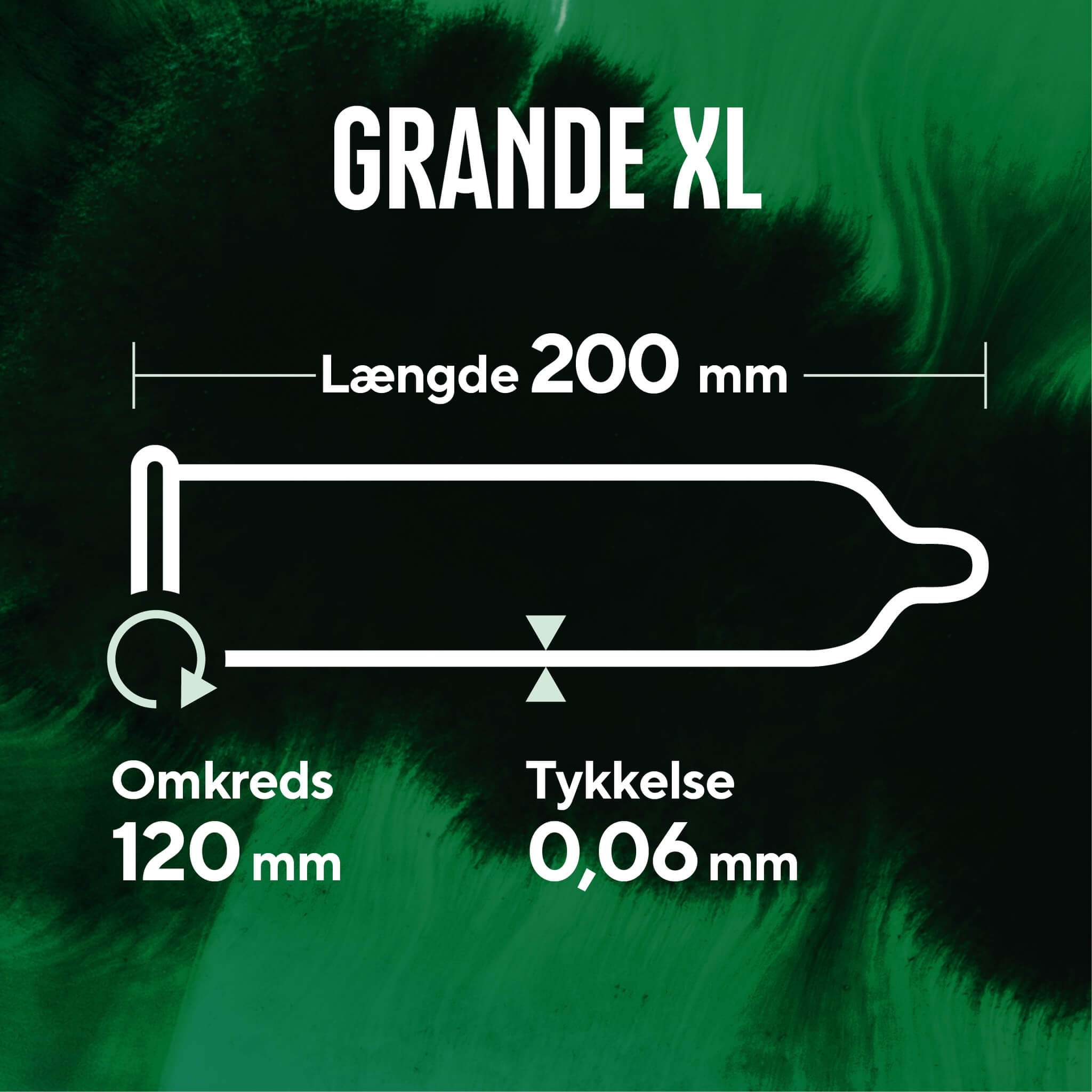 Grande XL Kondomer, 10 stk.