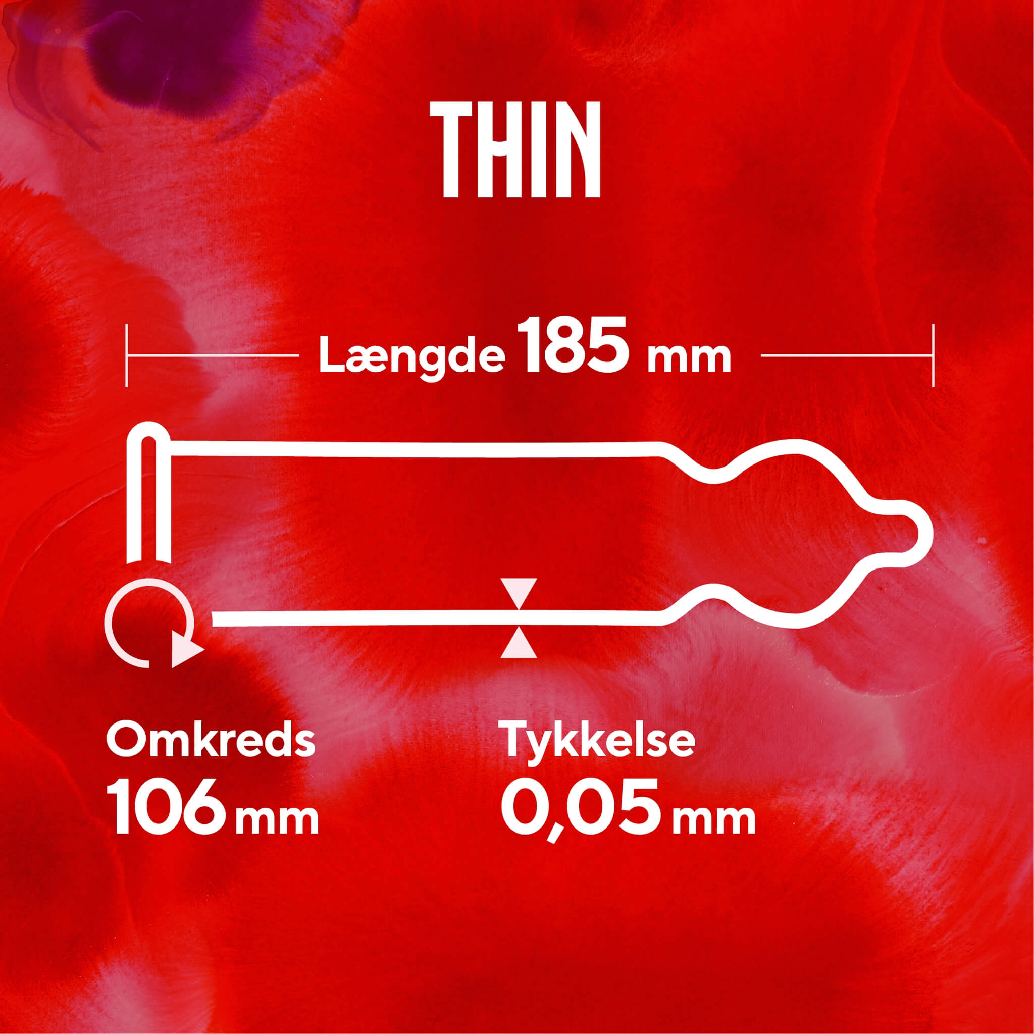 Thin Kondomer, 10 stk.