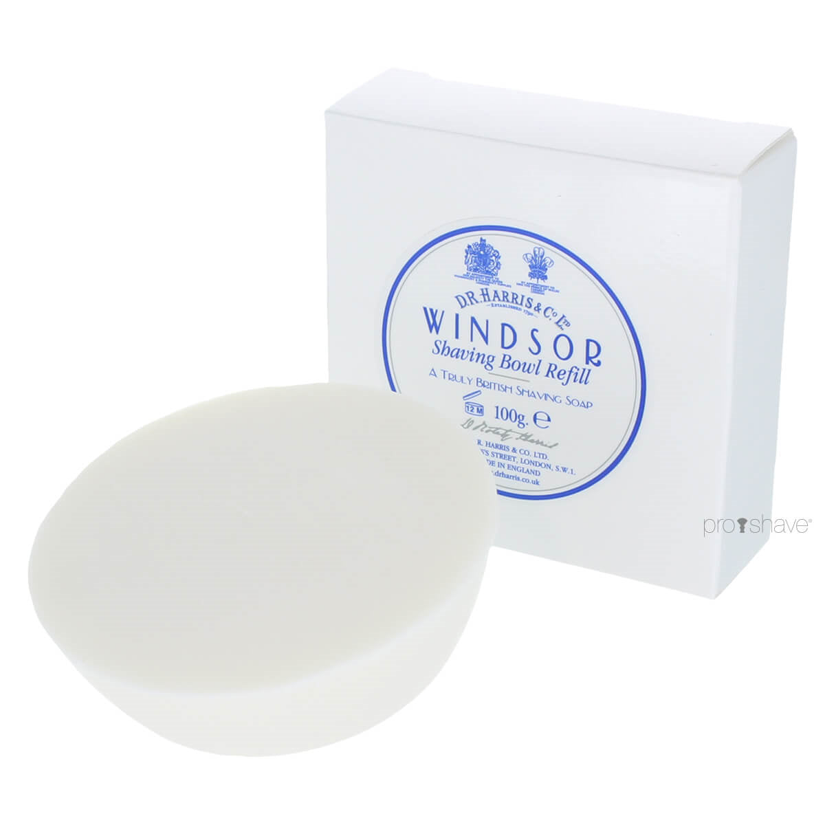 Windsor Barbersæbe, Refill, 100 gr.