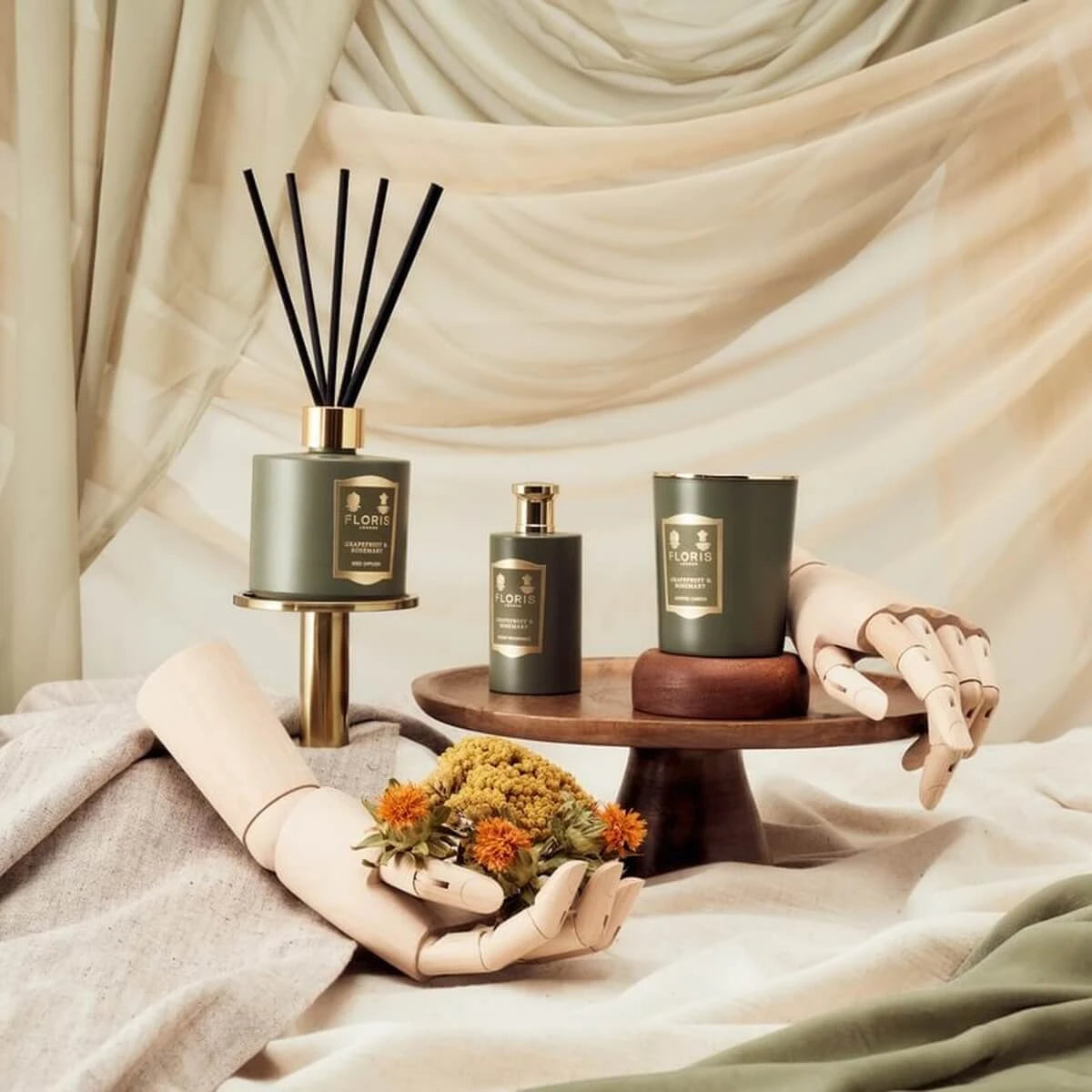 Grapefrugt & Rosmarin Diffuser, 200 ml.