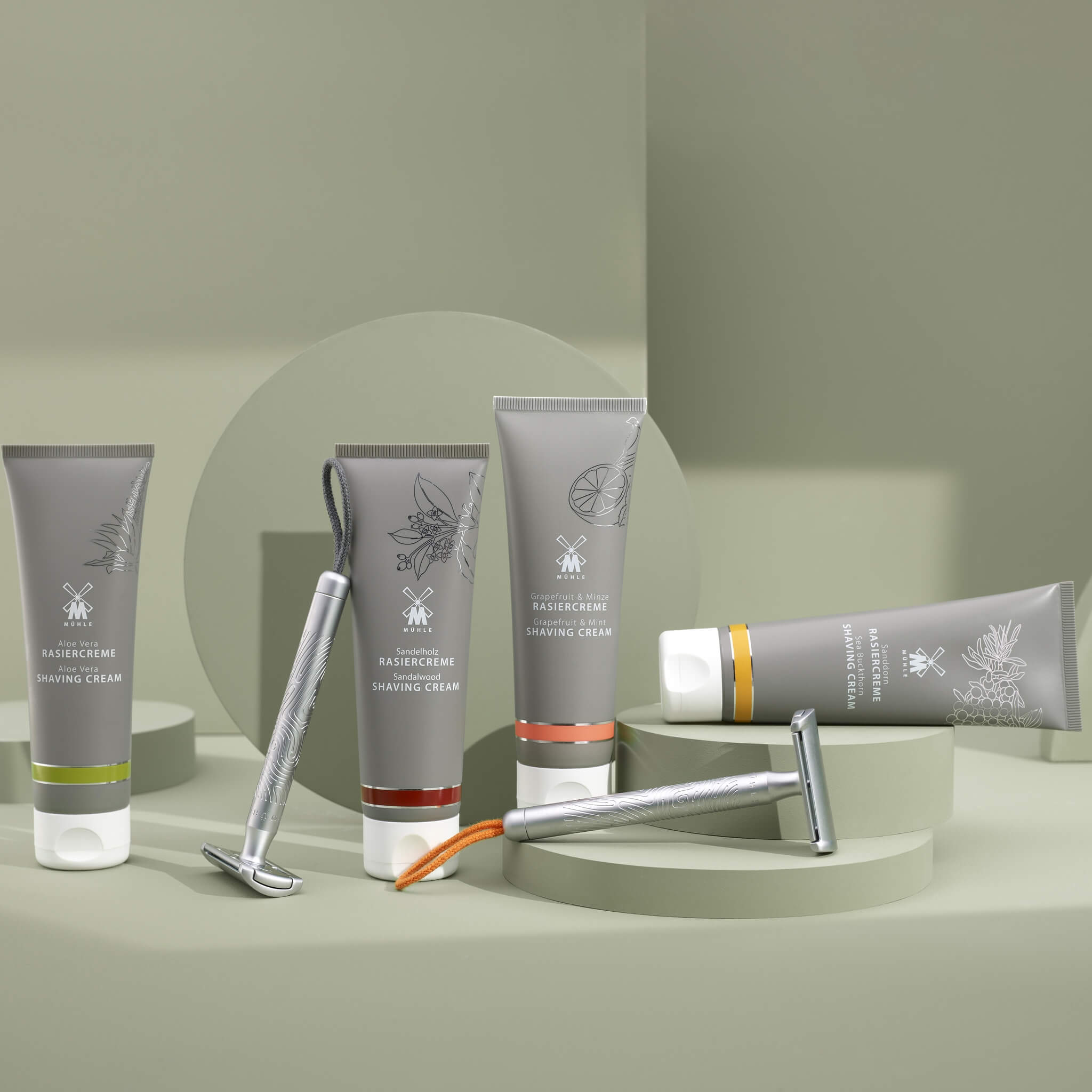 Barbercreme, Havtorn, 75 ml.