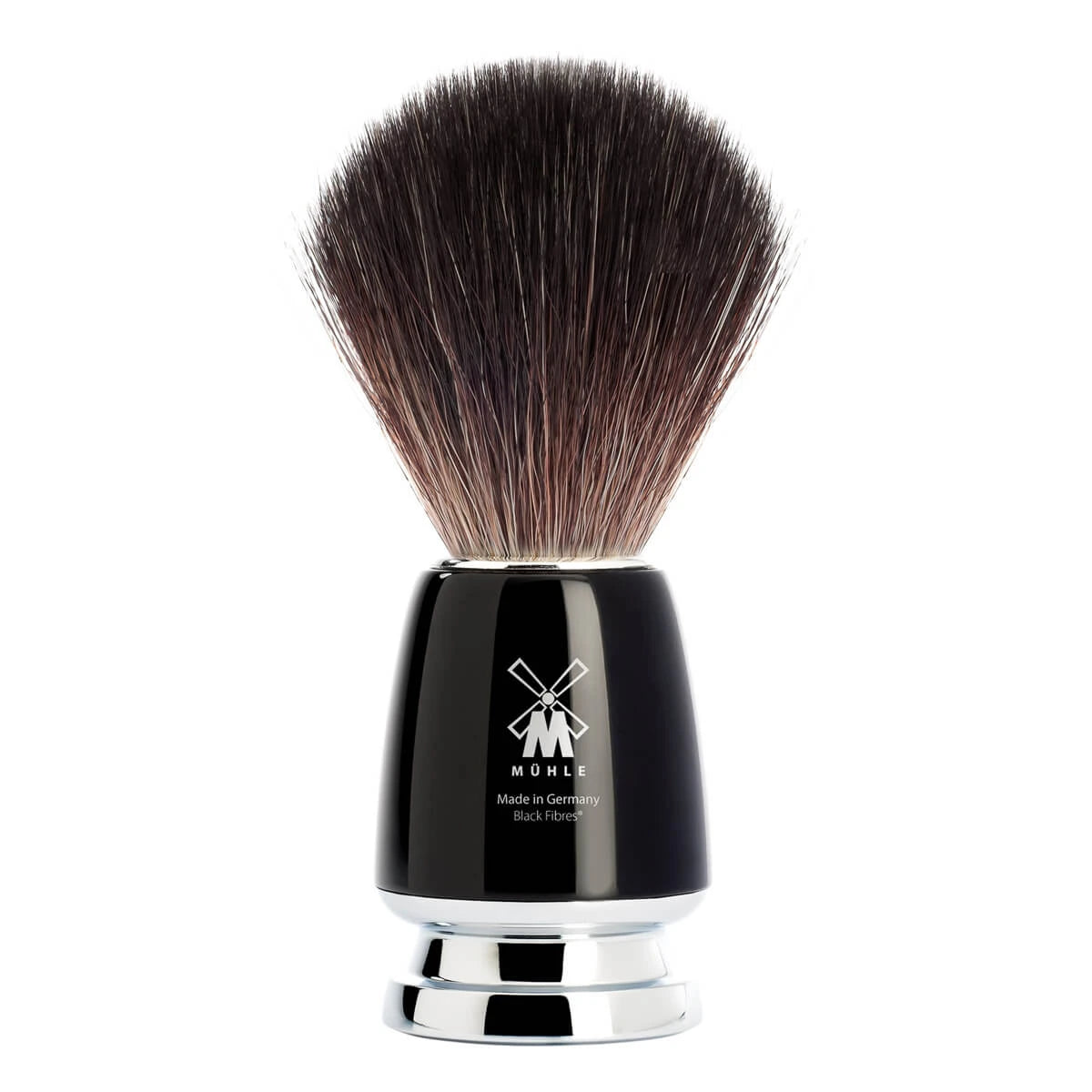 Black Fibre Barberkost, 21 mm, Rytmo, Sort Kunstharpiks