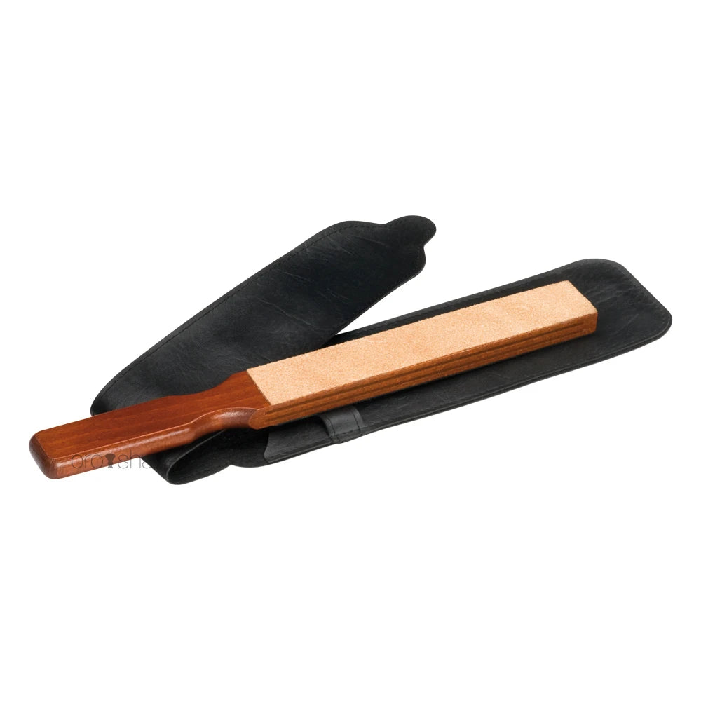 2-sidet Paddle Strop til Straight Razor, Læder