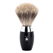 Fine Badger Barberkost, 21 mm, Kosmo, Sort Kunstharpiks