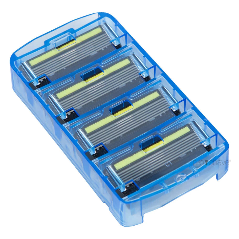 Perfect 6 Evolution, Cartridge med 4 barberblade (6+1 klinge)