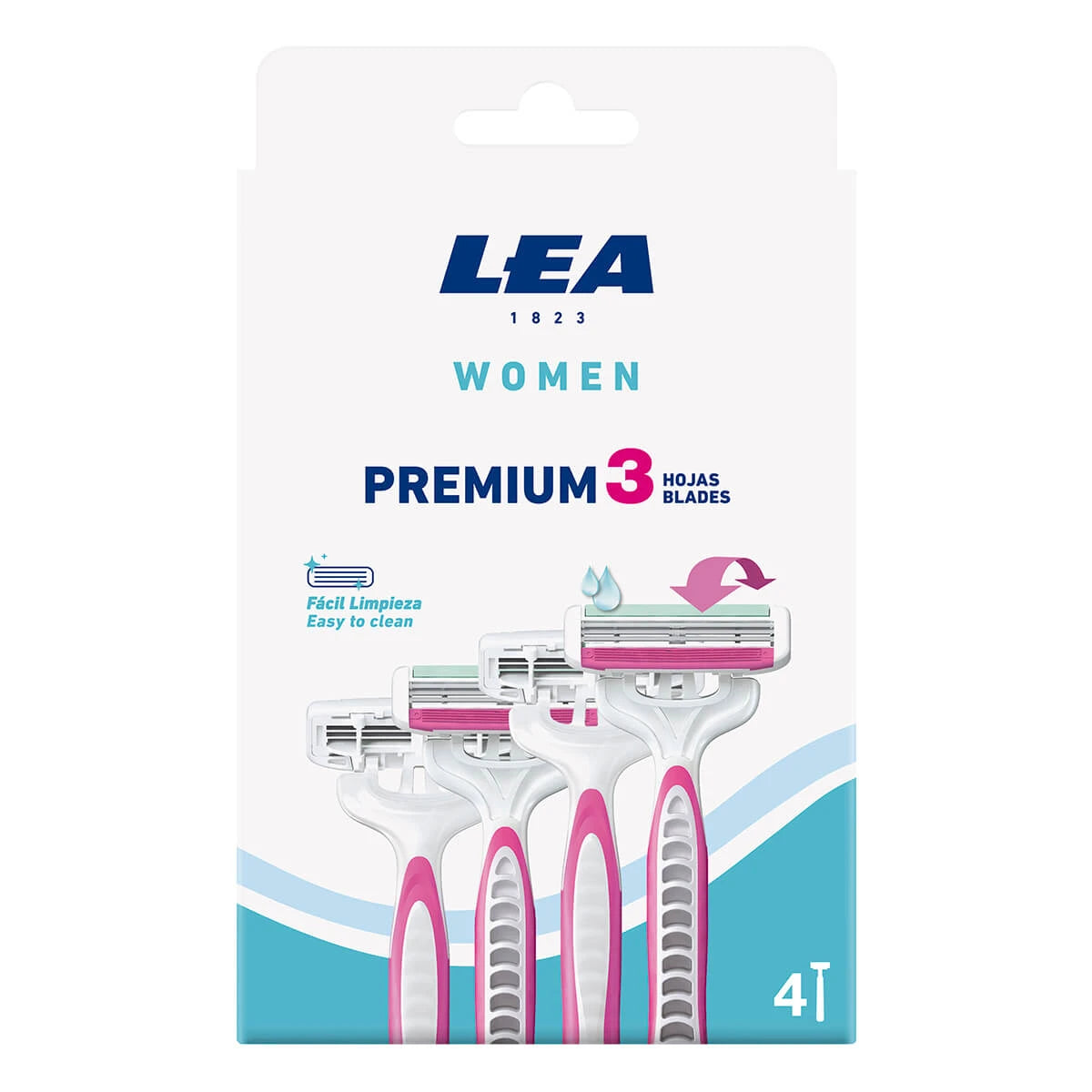 Premium 3, Engangsskraber til kvinder, 4 stk.
