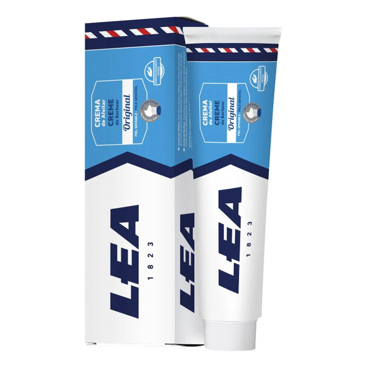 Barbercreme på tube, 100 gr.