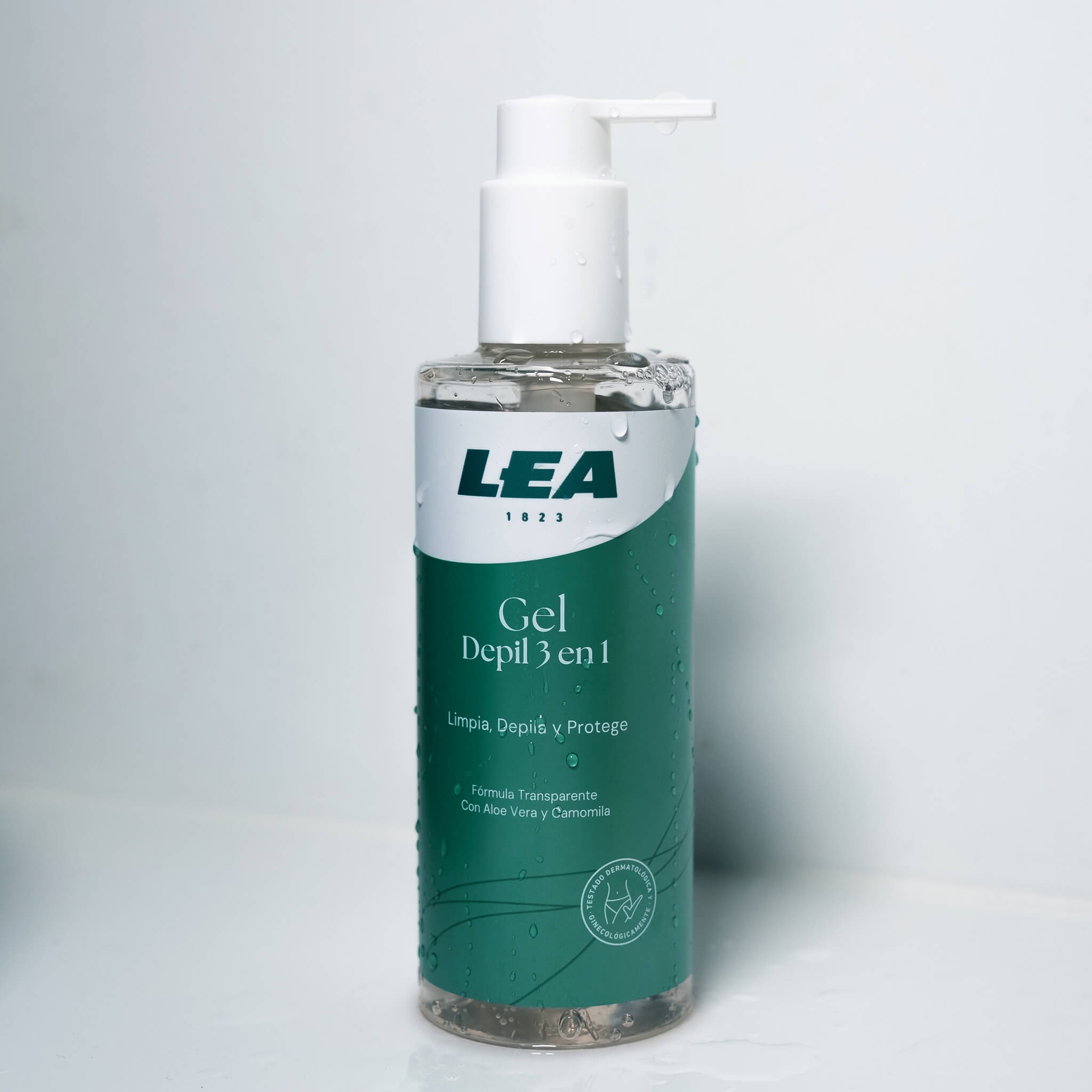 Barbergel 3-i-1 til Krops- & Intimbarbering, 250 ml.
