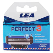 Perfect 3, Cartridge med 4 barberblade (3 klinger)