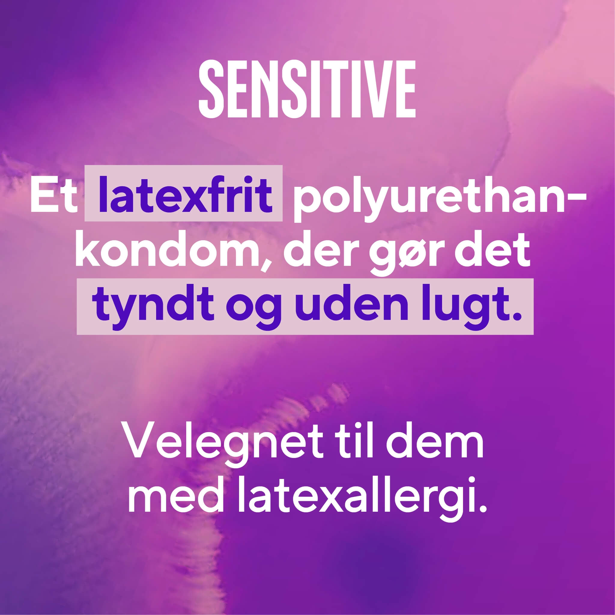 Sensitive Kondomer, 6 stk.