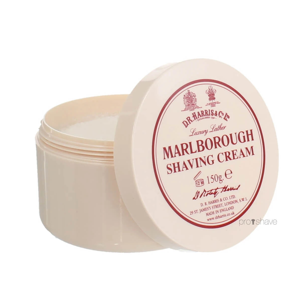 Luksus Marlborough Barbercreme, 150 gr.