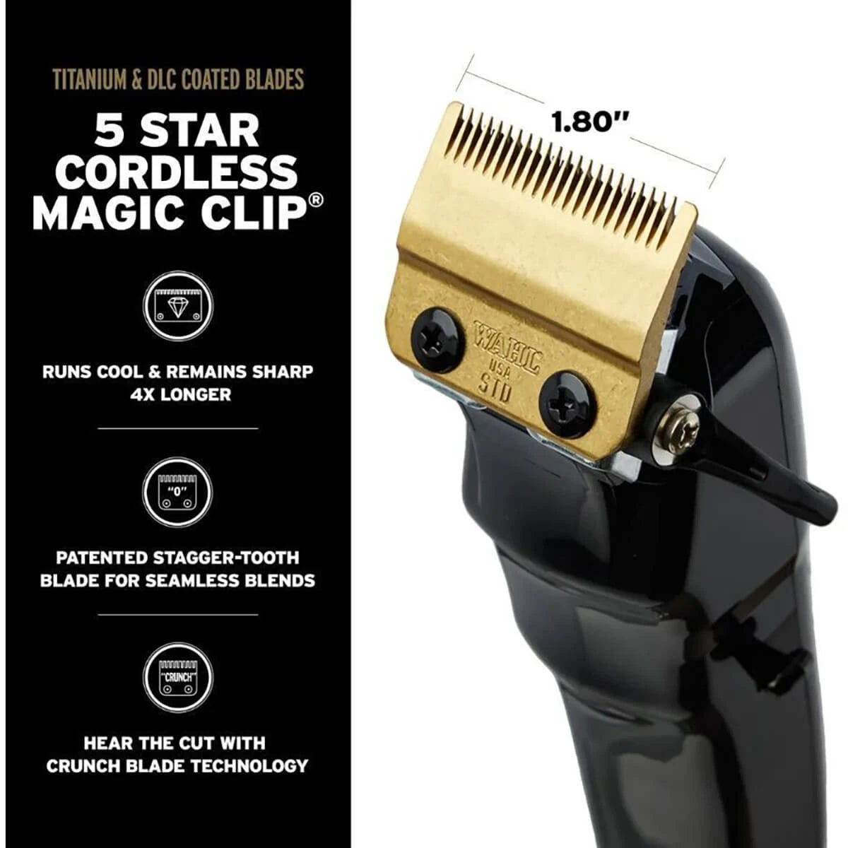 Barber Combo, Cordless Magic Clip & Cordless Detailer, Limited Edition