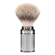Silvertip Fibre® Barberkost, 21 mm, Traditional, Krom