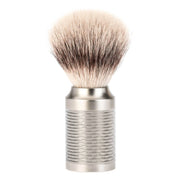 Silvertip Fibre® Barberkost, 21 mm, Rocca, Rustfrit stål - Mat finish