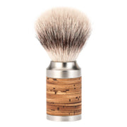 Silvertip Fibre® Barberkost, 21 mm, Rocca, Rustfrit stål & Birkebark