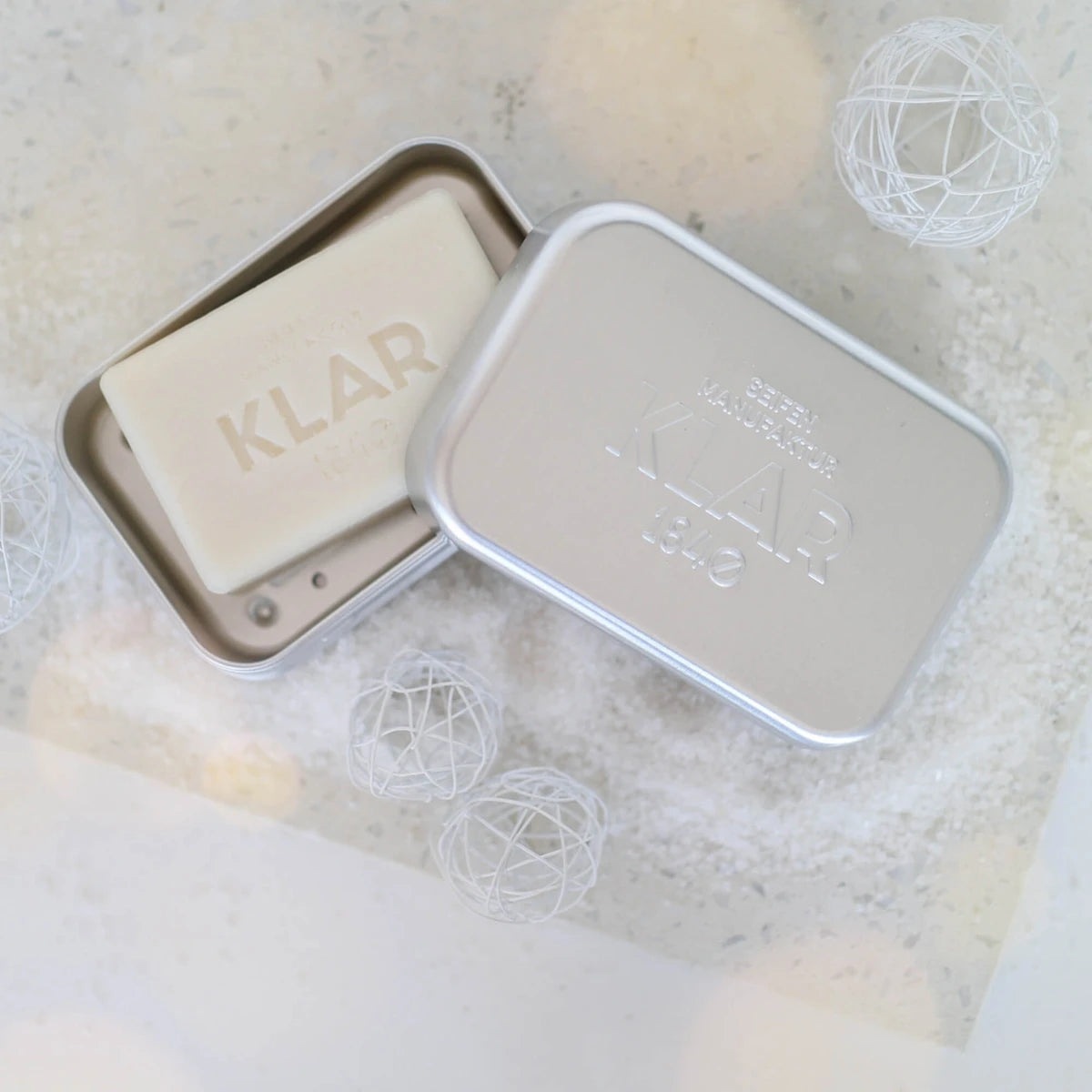 Beholder til sæbe, Aluminium
