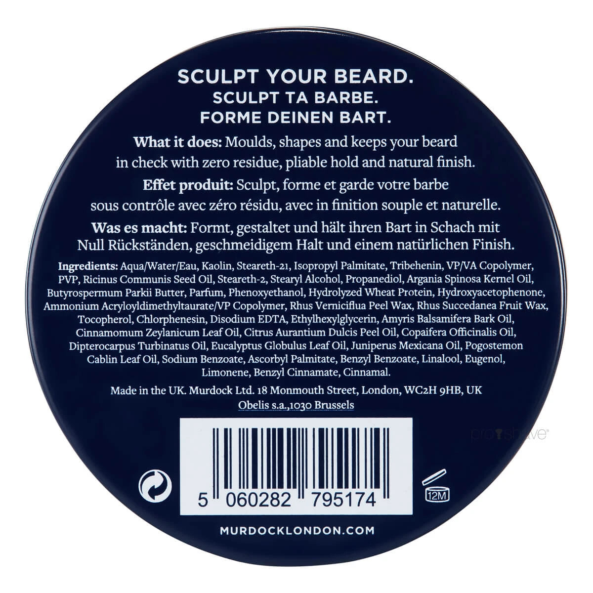 Skægbalm, 50 gr.