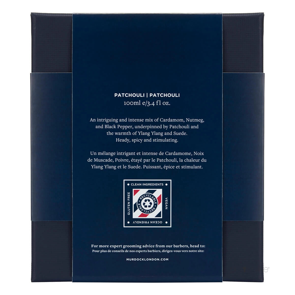 Cologne, Patchouli, 100 ml.