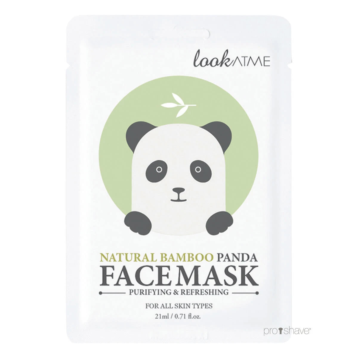 Face Mask, Panda, Natural Bamboo, BEMÆRK DATO*