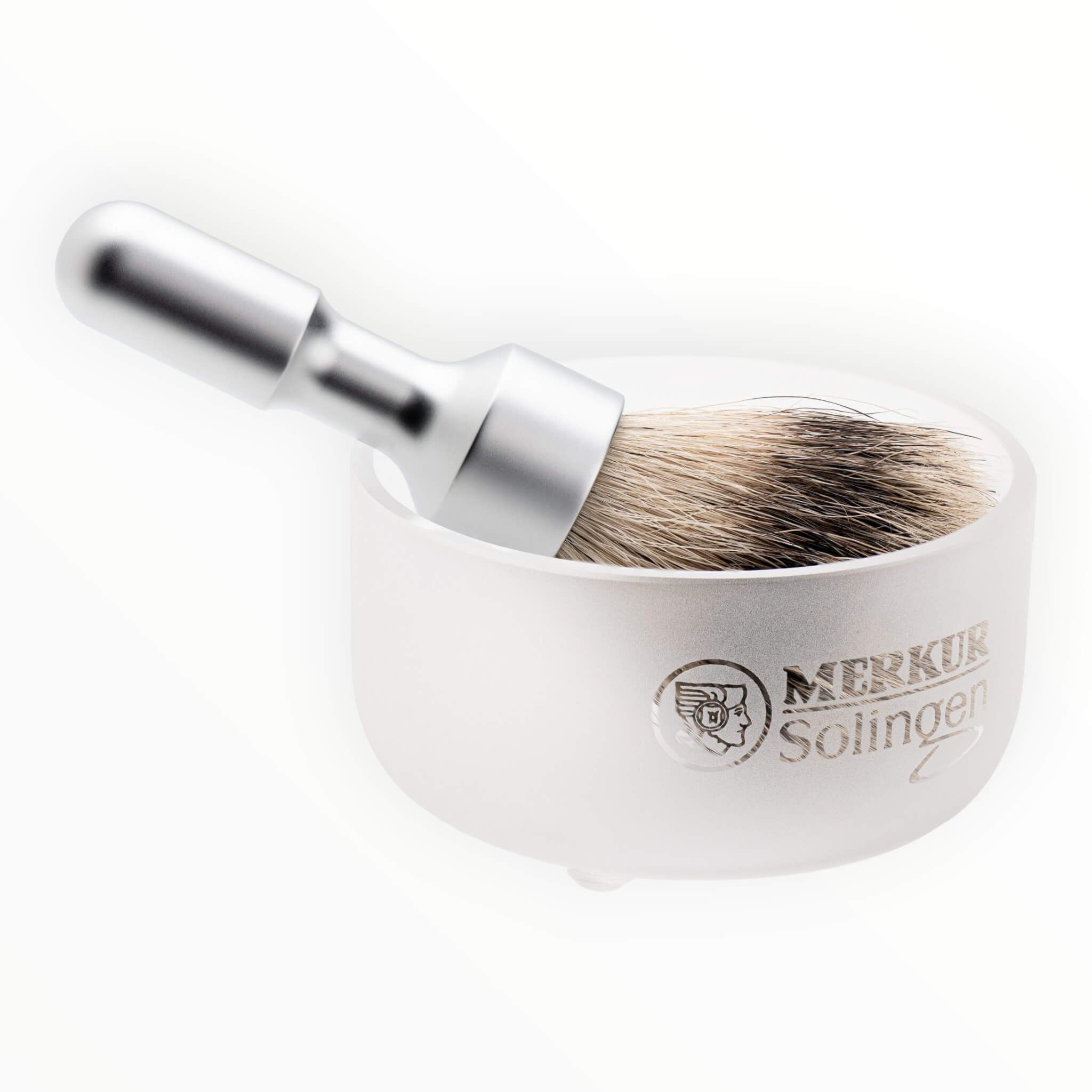Barberskål, Krystal Glas