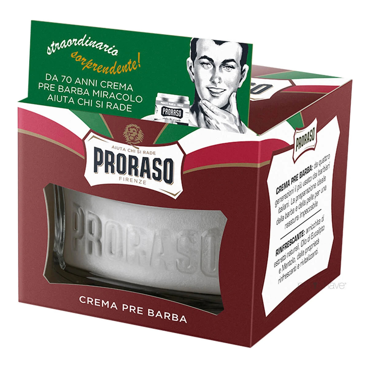 Preshave Cream - Nourishing, Sandeltræsolie og Sheasmør, 100 ml.
