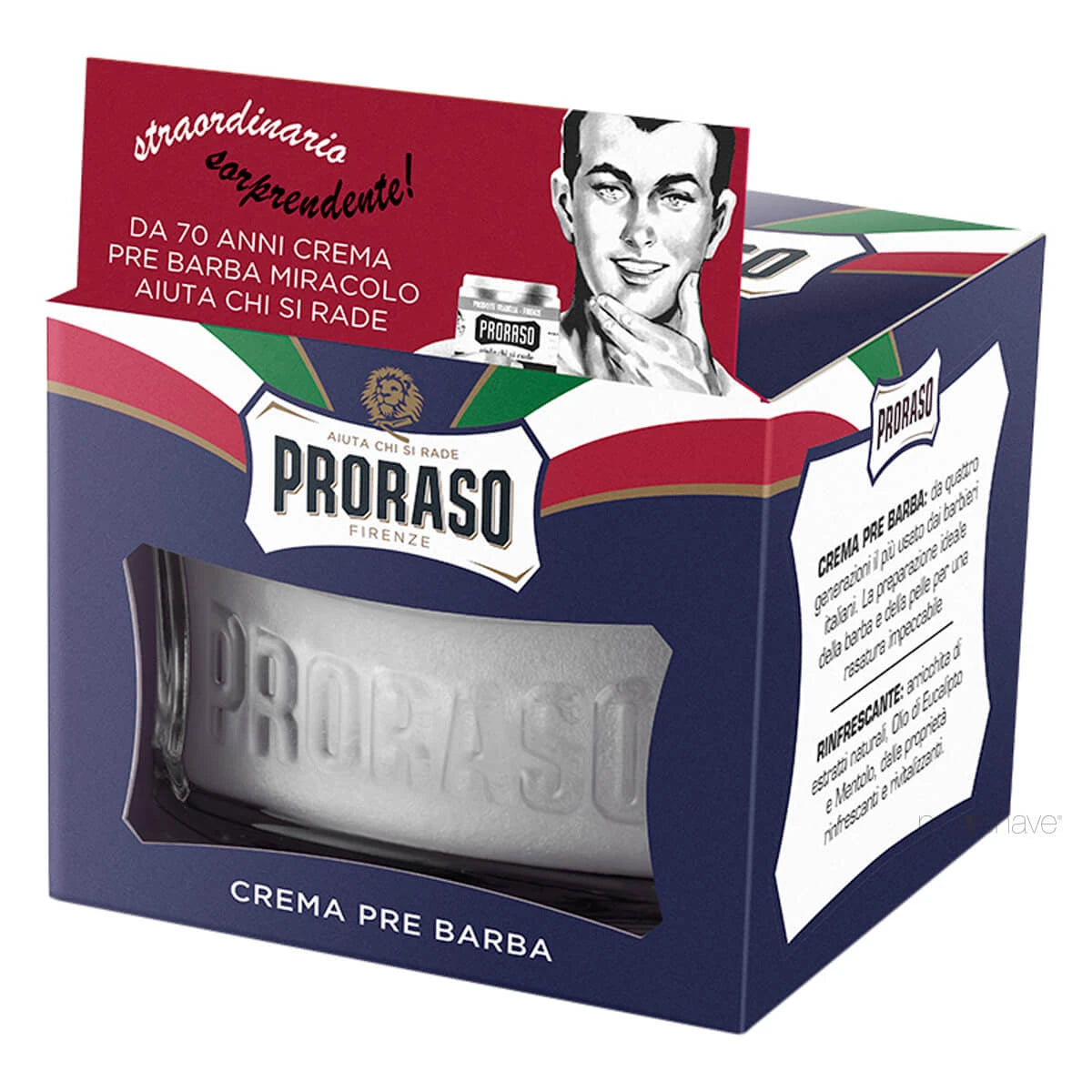 Preshave Cream - Protect, Aloe & E-vitamin, 100 ml.
