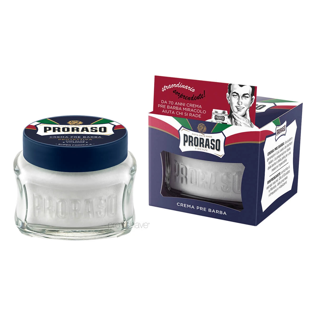 Preshave Cream - Protect, Aloe & E-vitamin, 100 ml.