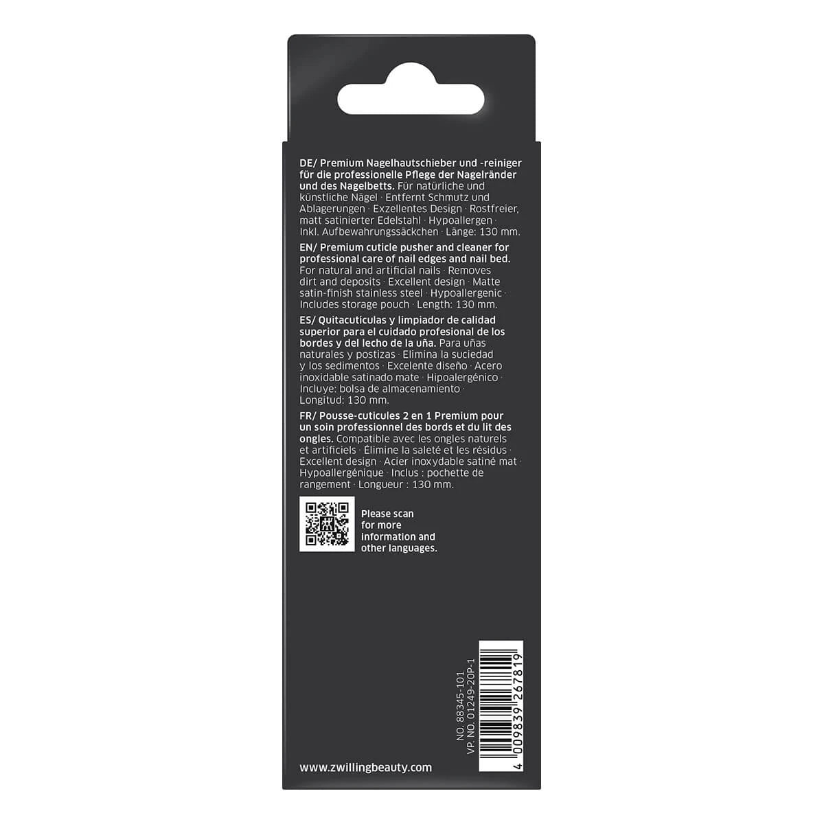 2-i-1 Manicure Instrument, Mat