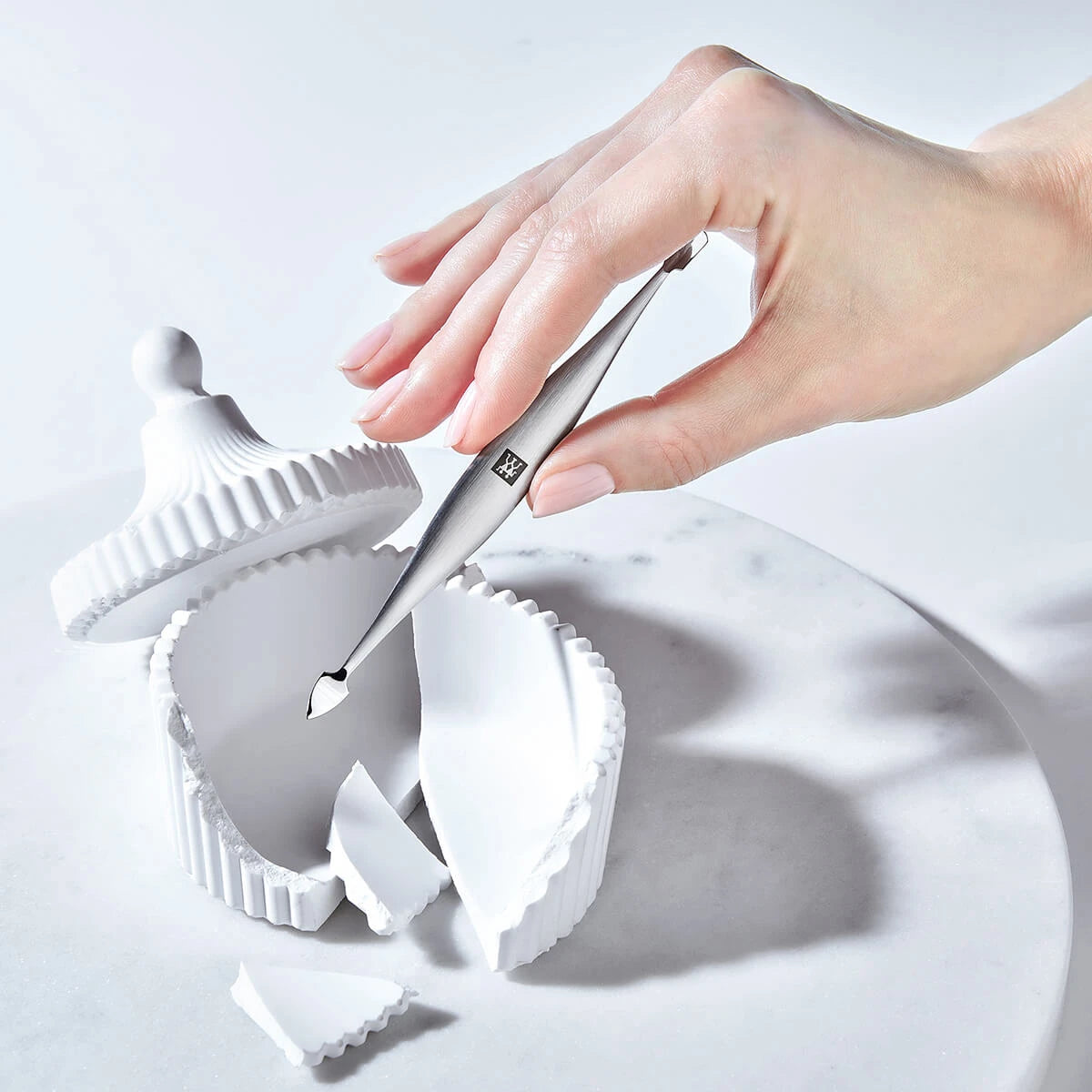 2-i-1 Manicure Instrument, Mat