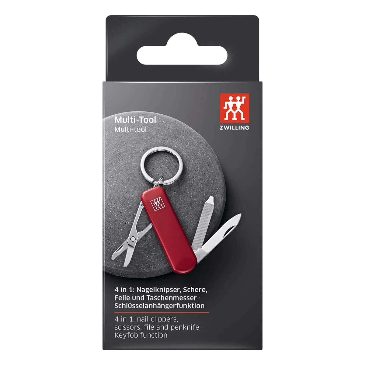 Multi-tool, Rustfrit Stål, Rød