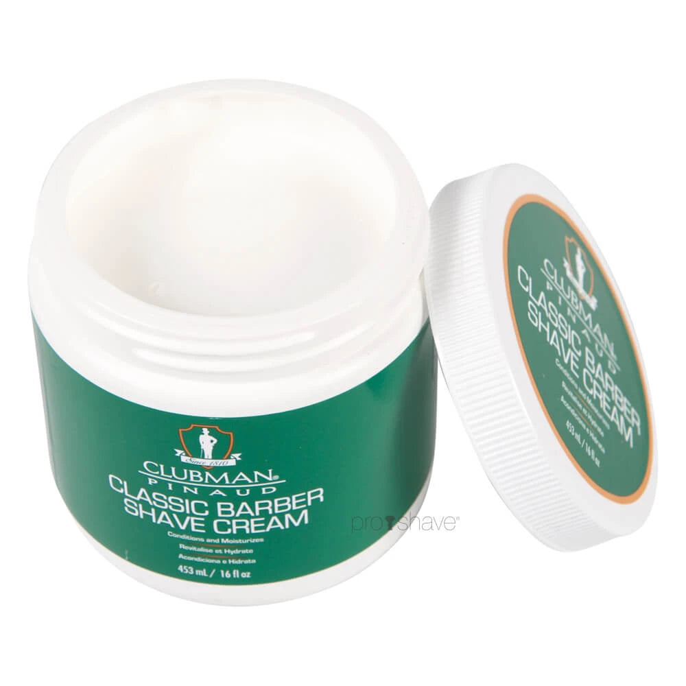 Barbercreme, 453 ml.