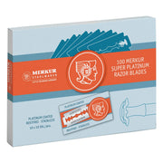 Super Platinum DE-Barberblade, 1 Stang, 10x10 stk. (100 stk.)