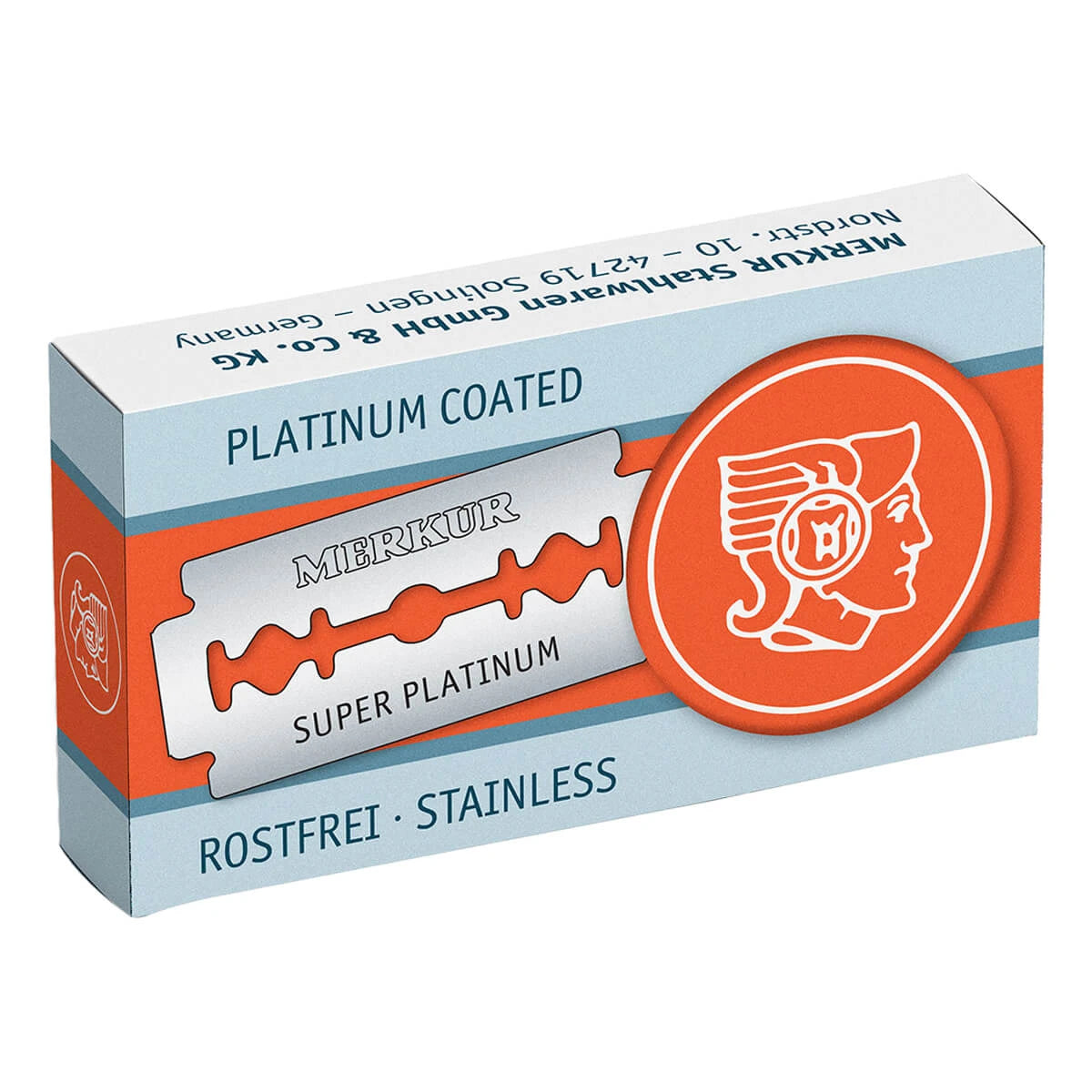 Super Platinum DE-Barberblade, 10 stk.