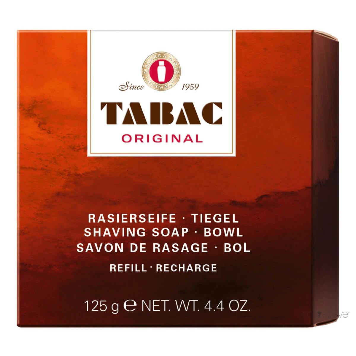 Barbersæbe Refill til skål, 125 gr.