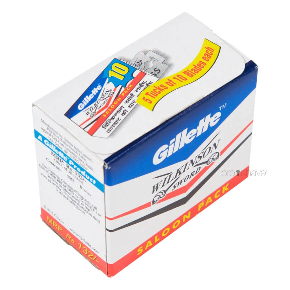 DE-Barberblade, 50 stk.