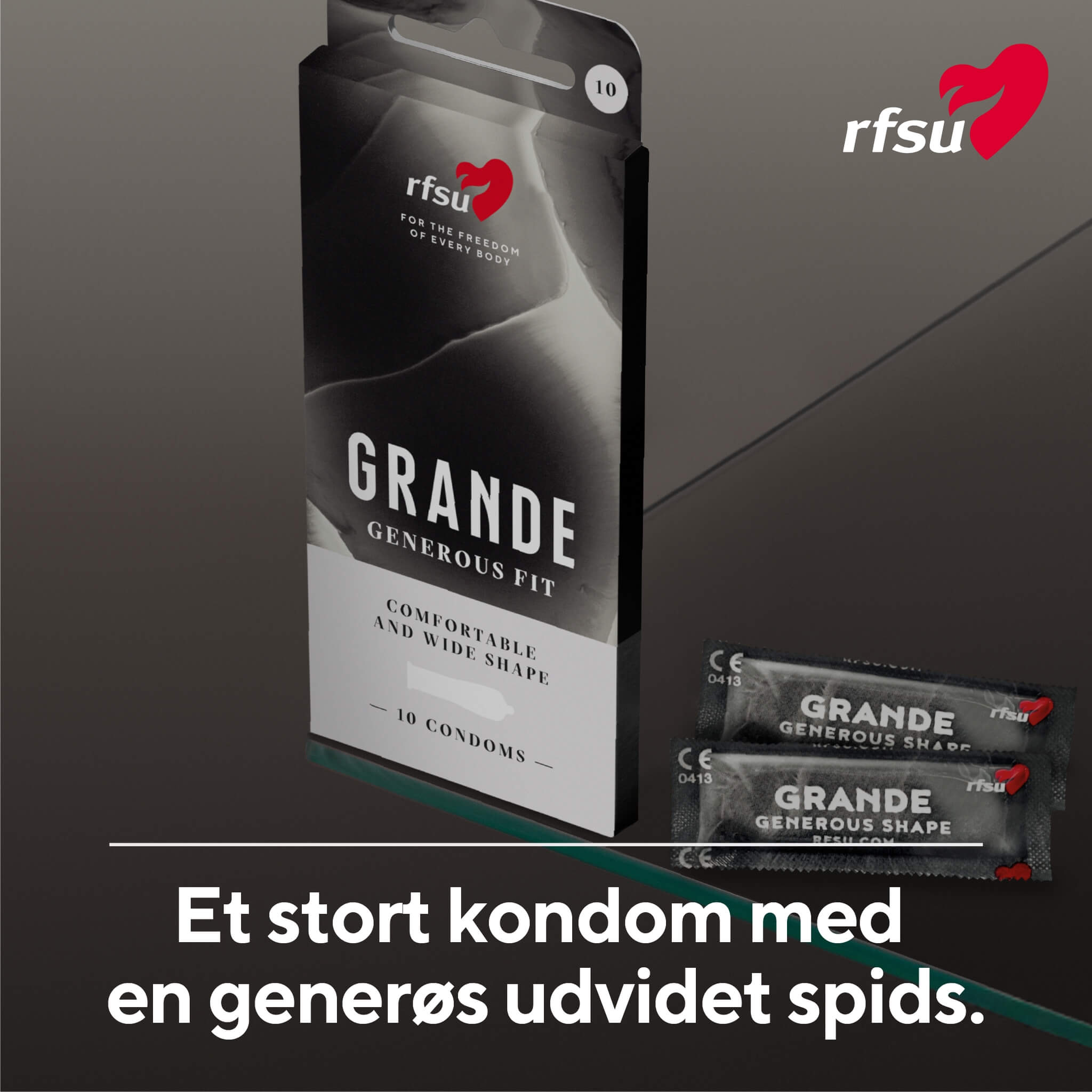 Grande Kondomer, 10 stk.