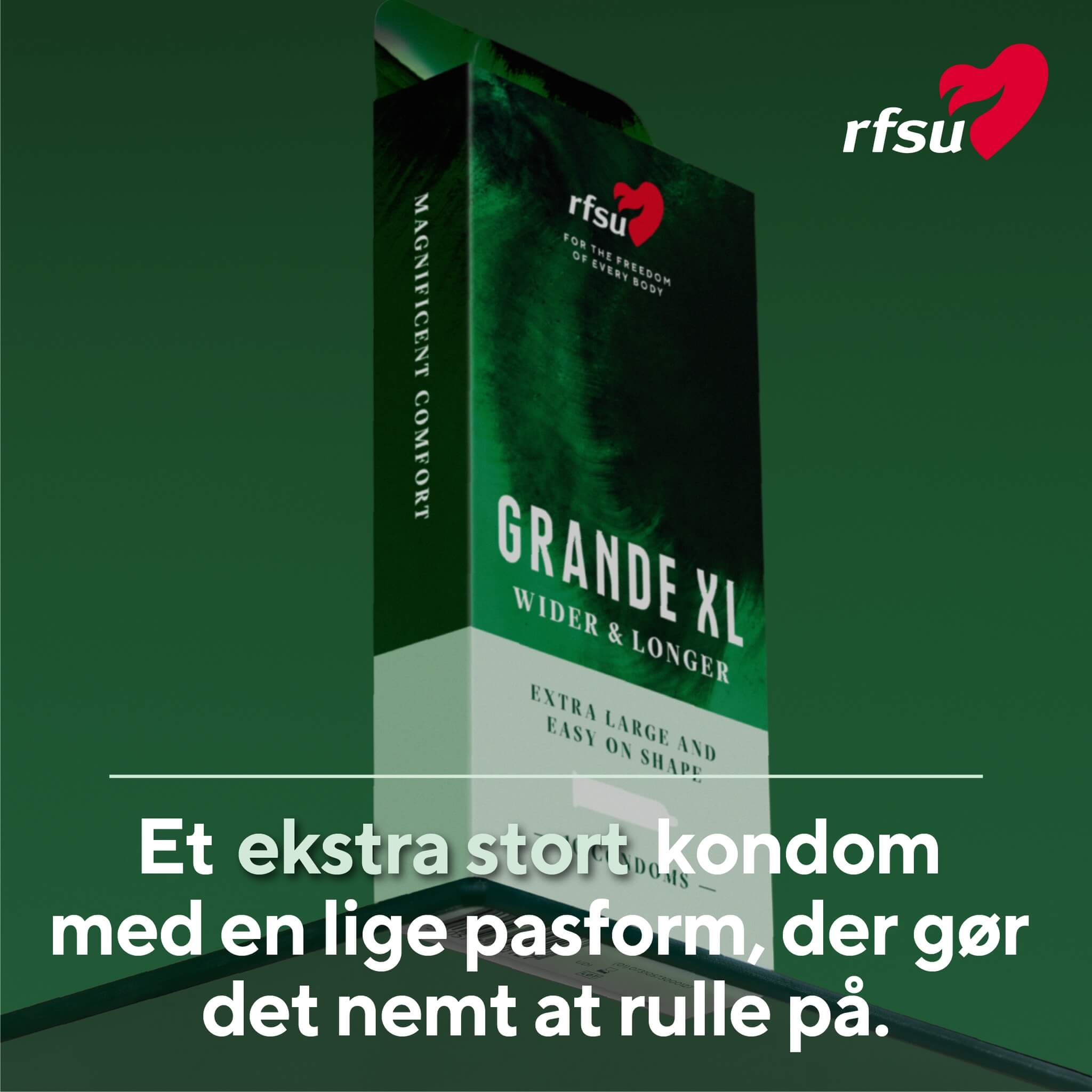 Grande XL Kondomer, 10 stk.